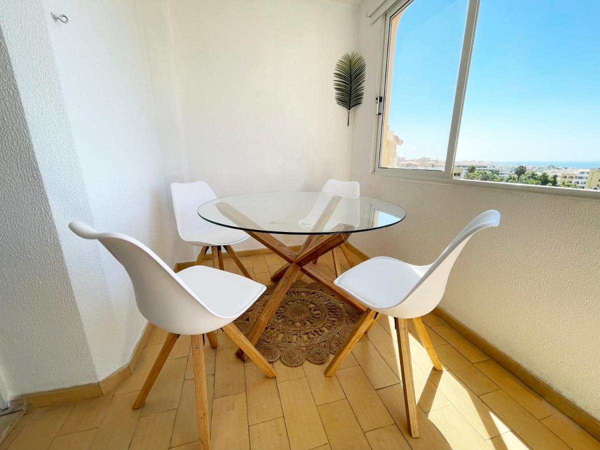 Panoramic Seaview - 2 Bedroom, Main Ave, 15 Min Walk Beach, Workspace Albufeira Exterior foto